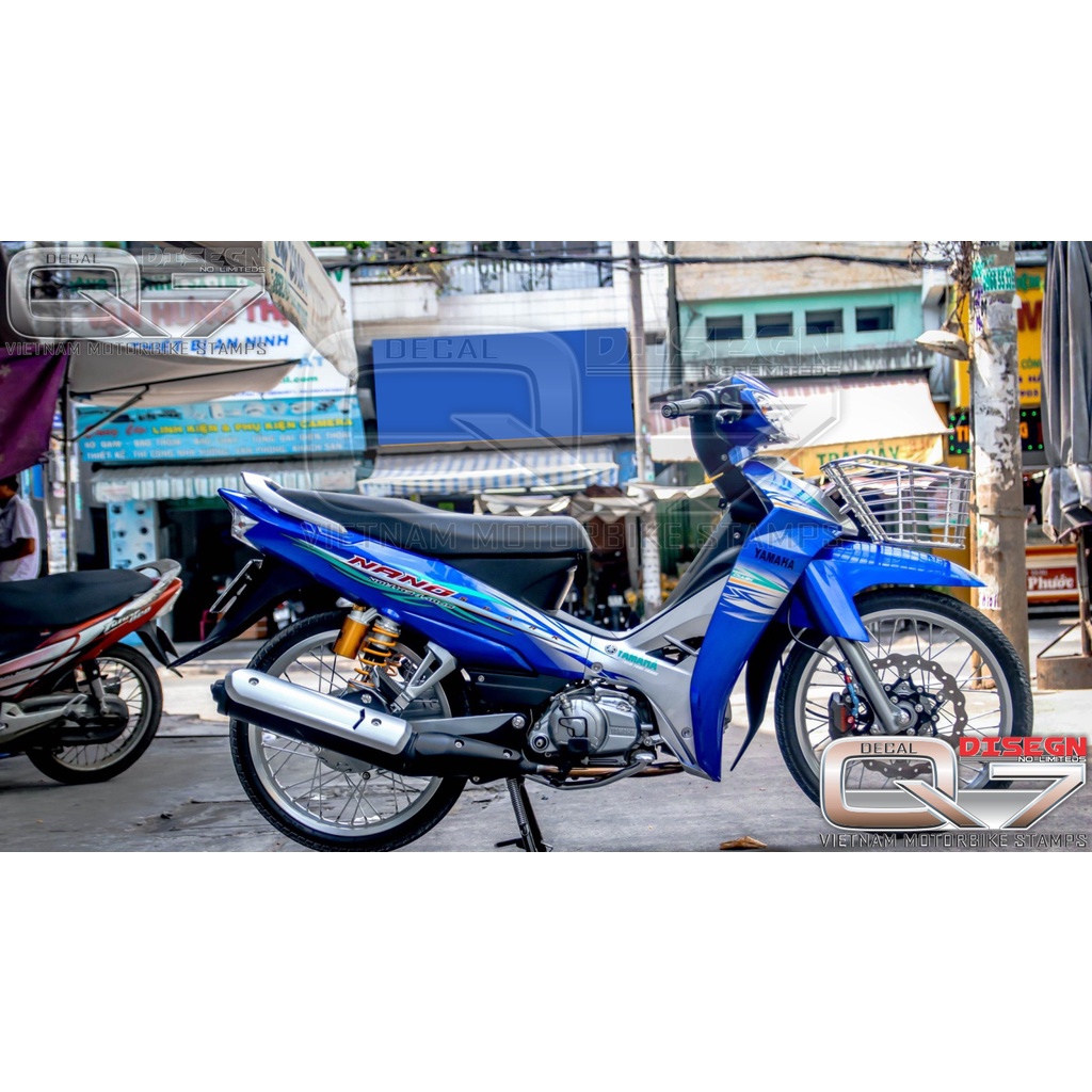 Tem Rời Sirius 110 Xanh Bạc