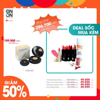 [ Có Kèm Deal Sốc ] Phấn Nước City Alley On&On Cho Mọi Loại Da Che Khuyết Điểm Trên Da, Chống Nắng SPF 50+++, Kiềm Dầu
