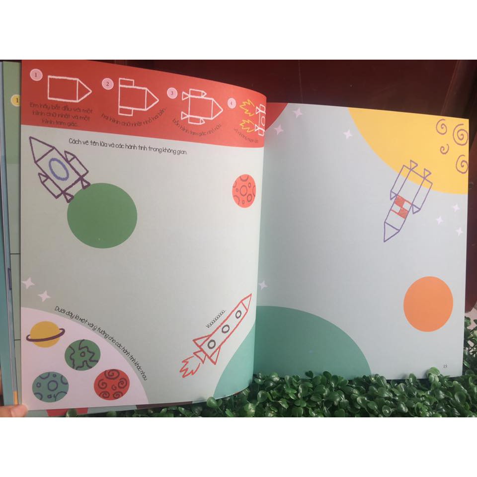 Sách - Big Drawing Book - Cuốn Sách Khổng Lồ Vẽ Những Điều Nhỏ Bé