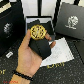 Thắt lưng da đính đá cao cấp full box+giấy+túi