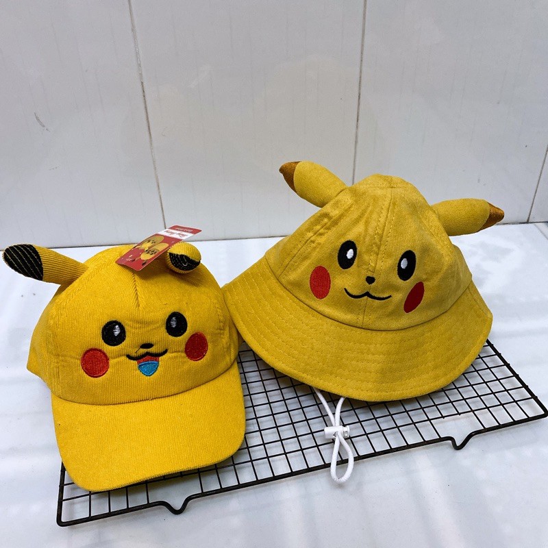 NÓN BUCKET Em bé _ pikachu