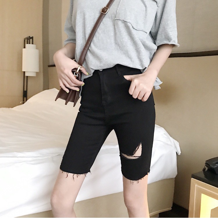 QUẦN NGỐ 7 TẤC ĐEN TUYỀN SIZE ĐẠI 60-90KG | BigBuy360 - bigbuy360.vn