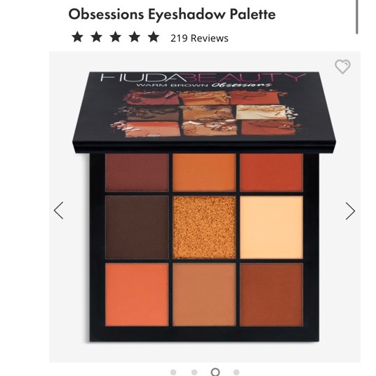 Bảng mắt 9 màu Huda Beauty Obsessions