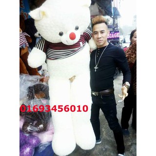 Teddy siêu bự trắng 2m3