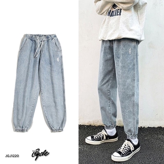 Quần Jogger jean nam nữ 1220 City Cycle - Quần bò phong cách Unisex Local Brand