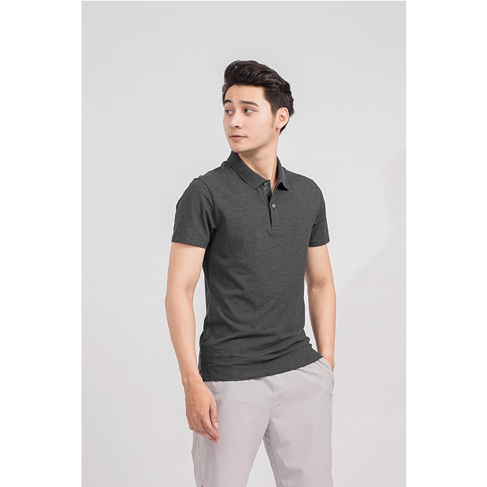 [Mã FASHIONMALLT4 giảm 15% tối đa 30K đơn 150k] Áo thun polo nam cao cấp Aristino Xám 90 APS050S9