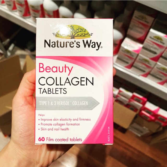 Viên Beauty Collagen Nature’s Way Úc