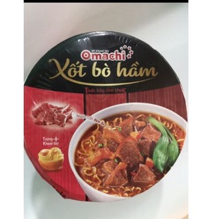 Mì Omachi Tôm Càng Riêu Cua 98G