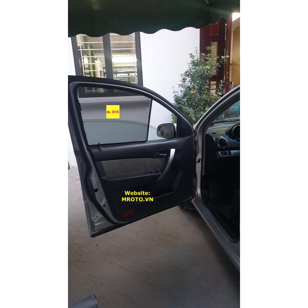 Rèm Che Nắng chống UV Xe Chevrolet Gentra X Hatback Hàng Loại 1 MR.ÔTÔ -Bảo Hành 2 Năm
