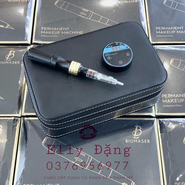 Máy Kỹ Thuật số biomaser P70 Utra phun xăm chính hãng, máy phun xăm bio chuyên đi sợi phun môi mày mí Elly Đặng
