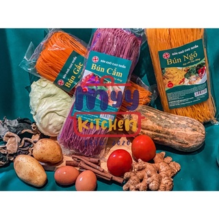 Combo bún cẩm ngô gấc