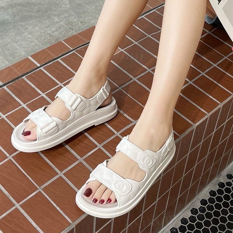 SANDAL NỮ CAO SU, Dép Nữ Sandal Cao Su Non Siêu Mềm Êm Chân CHỊ ĐẸP STORE mã 055