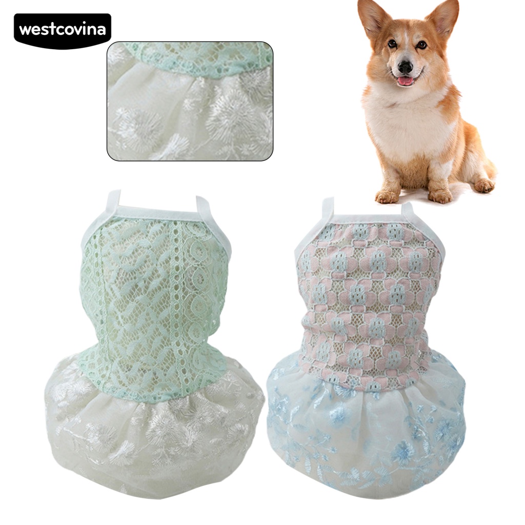 Đầm Thời Trang Mùa Hè Xinh Xắn Dành Cho Thú Cưng