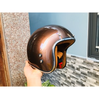 Nón bảo hiểm Kraft Eros V2 - Chocolate