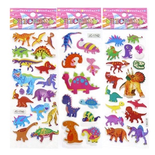 Sét 5 Vỉ sticker 3D Nổi Siêu Xinh