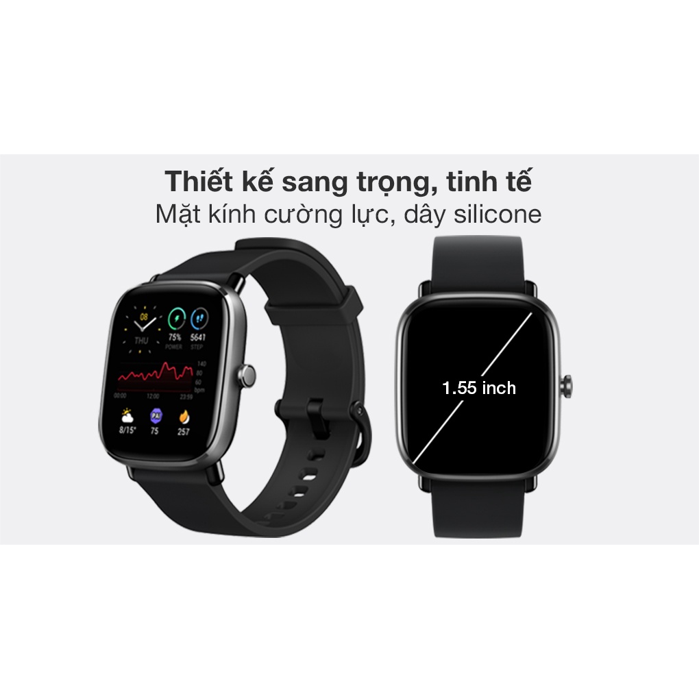 [Hỏa Tốc - HCM] Đồng Hồ Thông Minh Amazfit GTS 2 Mini | Hỗ Trợ Tiếng Việt | Bảo Hành 12T | Hàng Chính Hãng | LSB Store