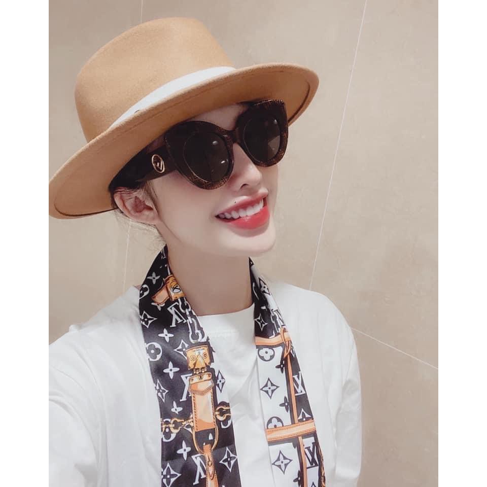 Khăn lụa dài- Khăn lụa Turban bản nhỏ siêu xinh