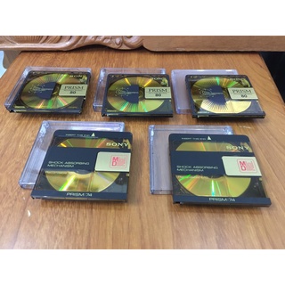 Bộ 5 đĩa trắng md sony gold có hộp