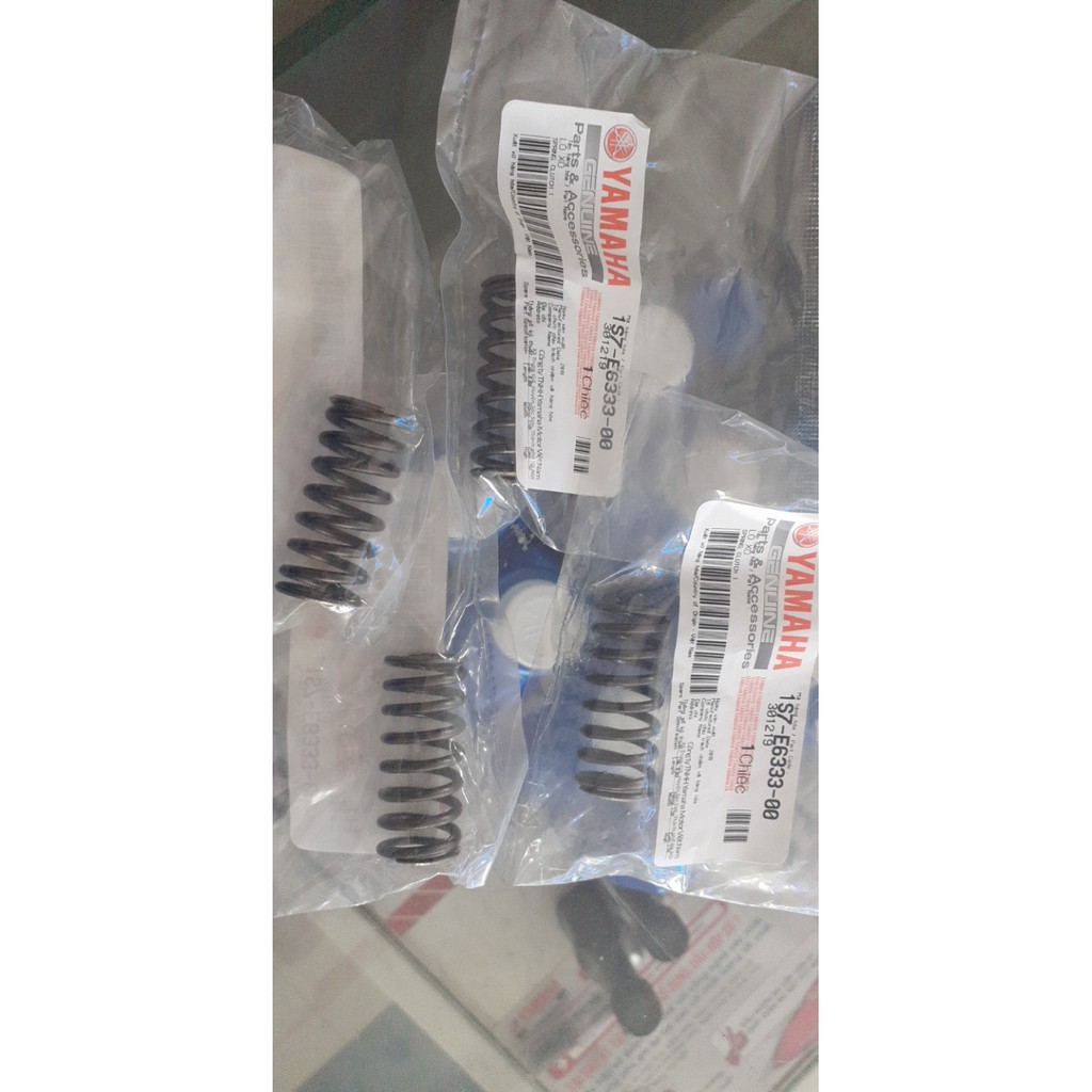 Lò xo nồi + Ốc bắt nồi zin Ex10 Ex206 không côn Exciter 135-150 bộ 4 cái chính hãng
