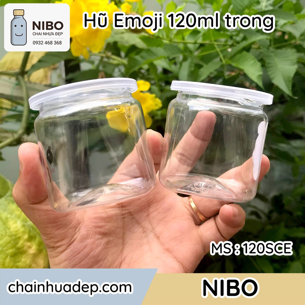 60 hủ nhựa đựng sữa chua trong suốt 120ml