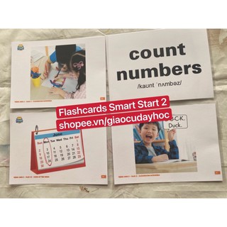 Combo Flashcard  và  Mindmap  Smart Start Lớp 2- Ép plastics bền đẹp