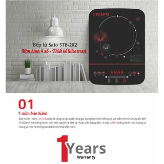 Bếp từ đơn Sato STB-202