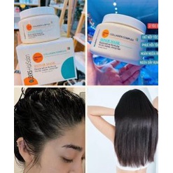 Ủ Tóc Minhchaustore Kem Ủ Tóc Olexrs Hairsalon Argan Oil Collagen Complex 500ML  Phục Hồi Tóc Hư Tổn