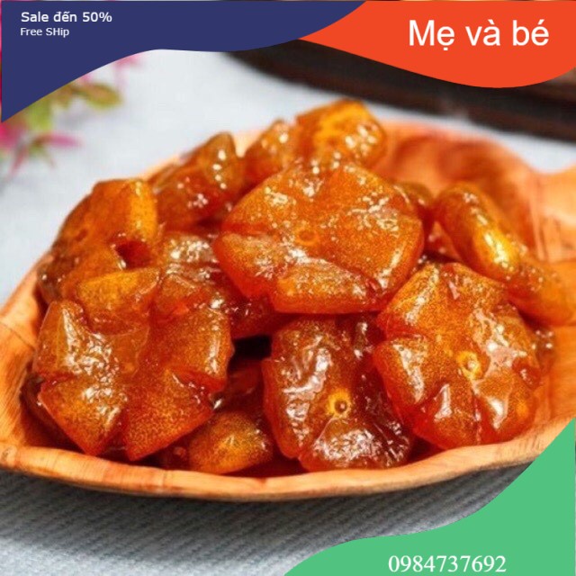 MỘT CÂN MỨT QUẤT VÀNG SẤY DẺO KHÔNG HẠT CHUA NGỌT SIÊU NGON
