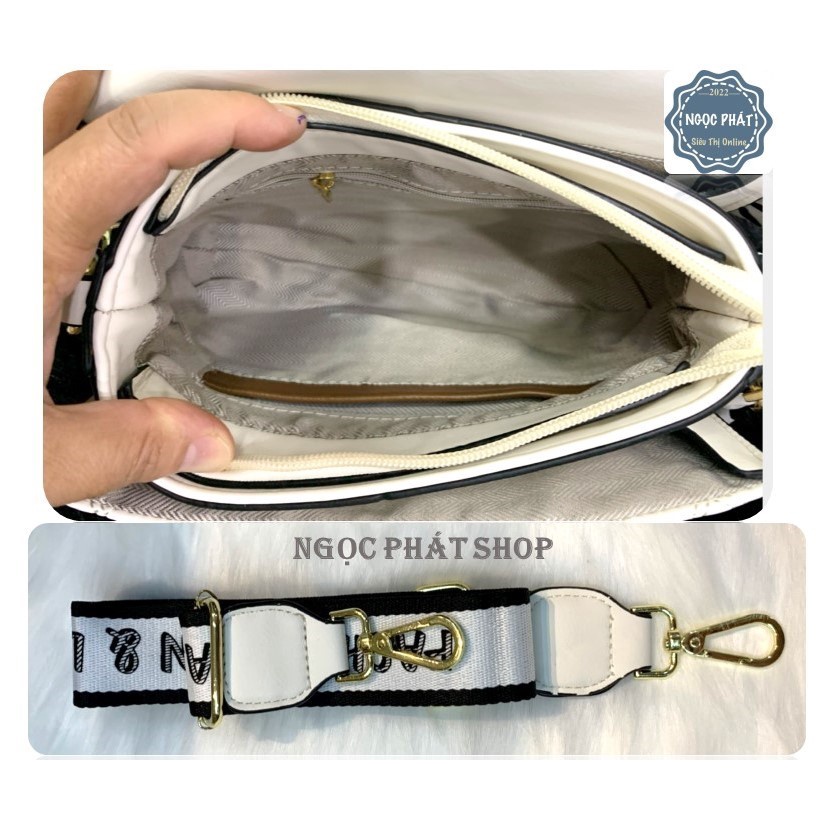 Túi Xách Nữ CHỮ D - Hàng Quảng Châu Cao Cấp- Đeo vai hoặc đeo chéo (5 ngăn)