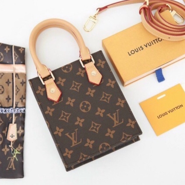 Túi Xách Cầm Tay Đeo Vai Đeo Chéo QUẢNG CHÂU CAO CẤP LV Totes Mini