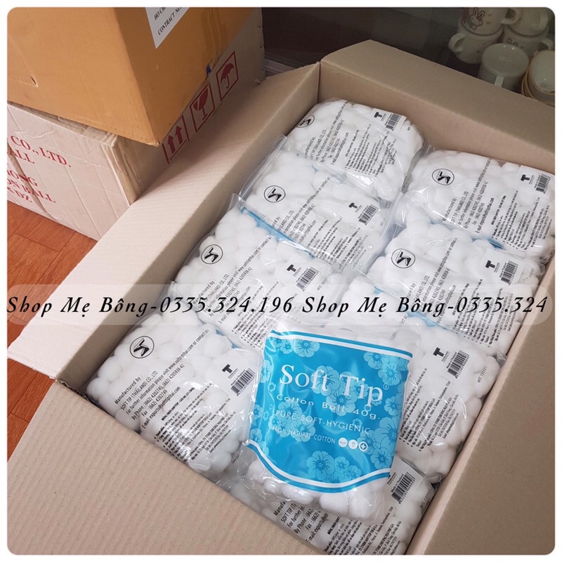 Bông bịt tai cho mẹ sau sinh Soft Tip (có bóc lẻ)