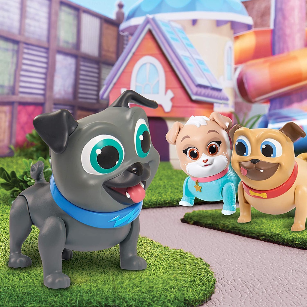 Đồ chơi chú chó con biết đi biết nói Bingo Puppy Dog Pals Surprise Action Figure, Bingo, by Just Play