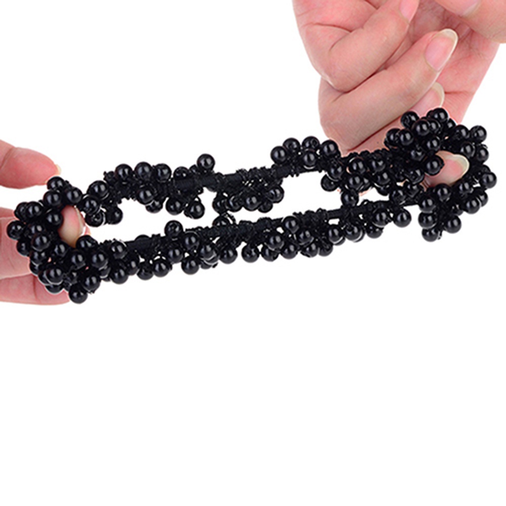 Dây buộc tóc đính hạt ngọc trai nhân tạo