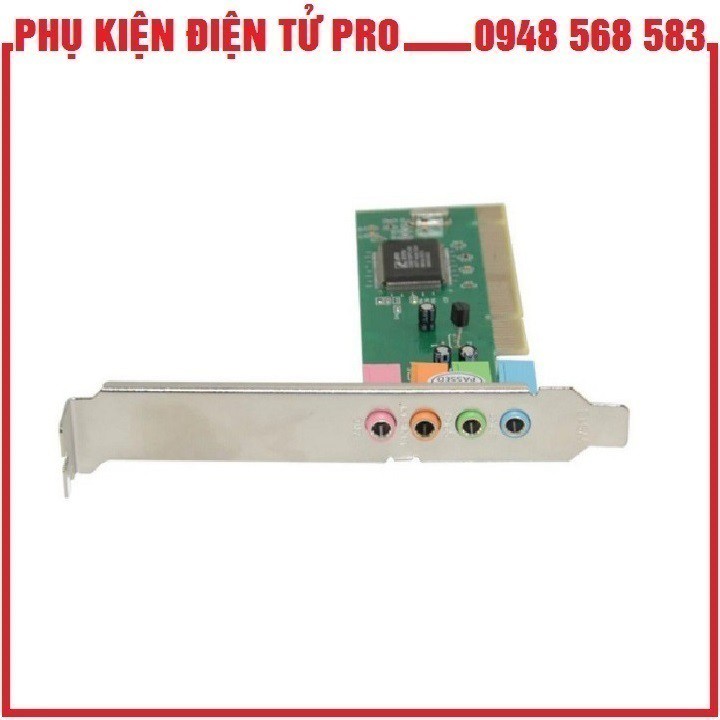 Card Âm Thanh Pci 4.1 Bổ Sung Cổng Âm Thanh Cho Máy Tính Bàn