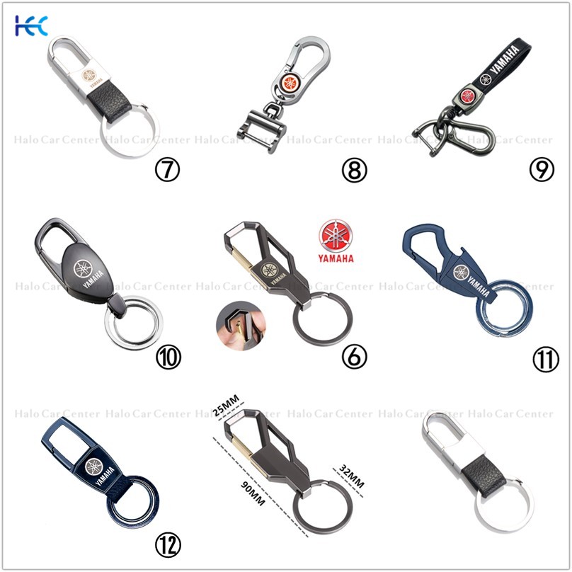 Móc Khóa Xe Máy Bằng Hợp Kim Kim Loại Có Logo Yamaha Cho Yamaha