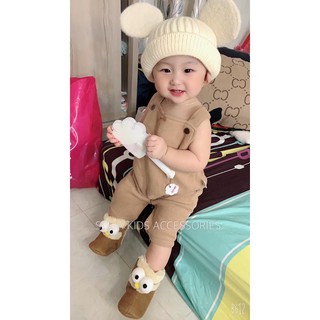 Mũ len chuột đáng yêu cho bé (Ảnh thật)