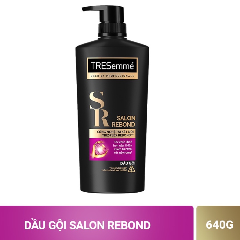 Dầu Gội TRESemme Salon Rebond Ngăn Ngừa Tóc Gãy Rụng 650gr