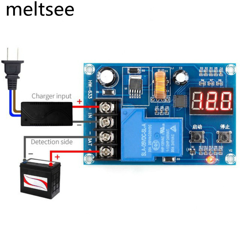 Bảng mạch điều khiển sạc pin lithium Xh-M604 Dc 6-60v