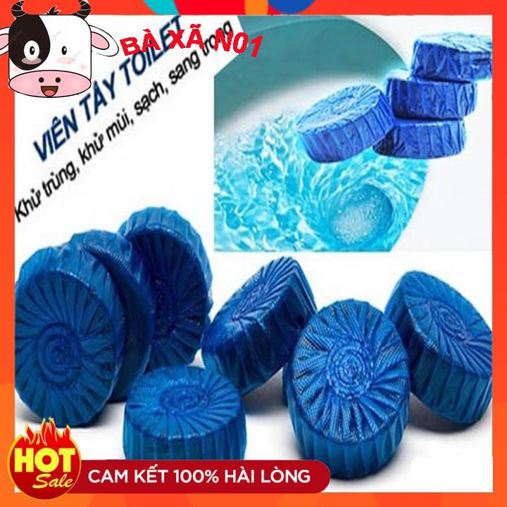 Tẩy bồn cầu set 10 viên khử mùi siêu sạch