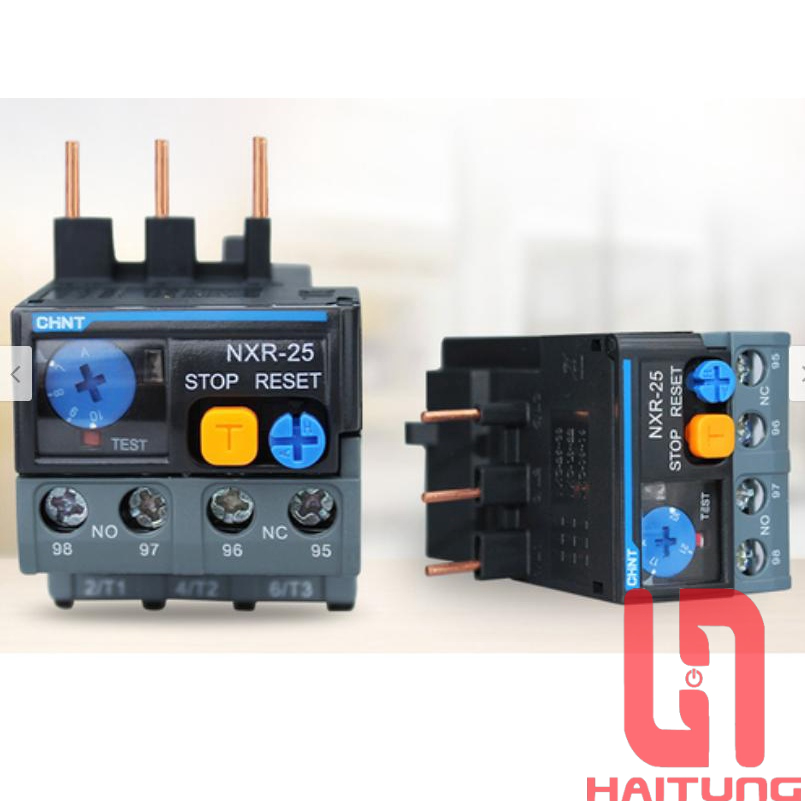 RỜ-LE NHIỆT NXR-25 0.1-0.16A...2.5-4A/4-6A/5.5-8A...17-25A. RỜLE DÙNG CHO KHỞI ĐỘNG TỪ CHINT NXC-06 ~ NXC-25