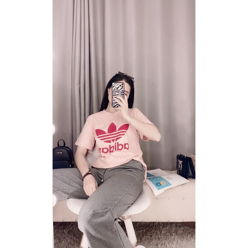 Áo phông Adidas hồng (Ảnh thật)  ཾ