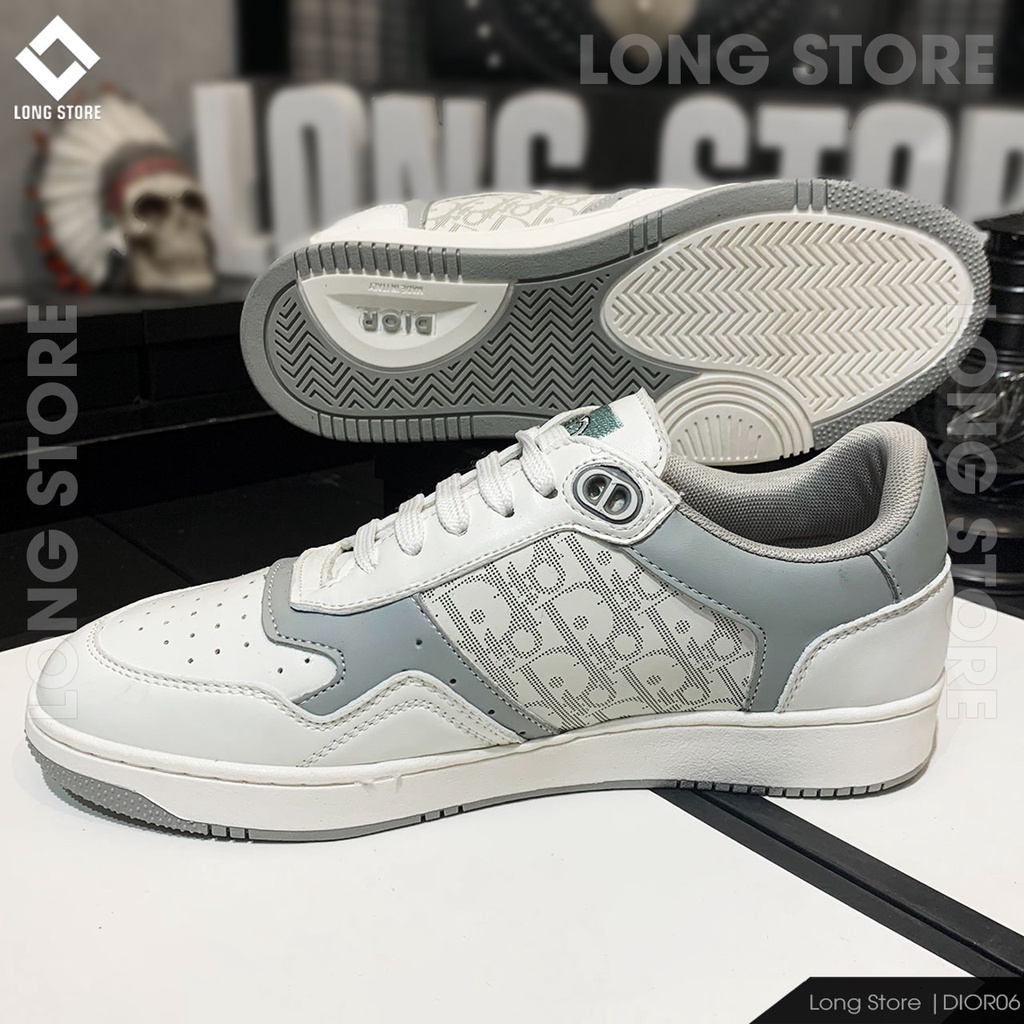 Giày thể thao nam đẹp sneaker đế cao chất da cao cấp tăng chiều cao 3cm LONGSTORE DIOR0607