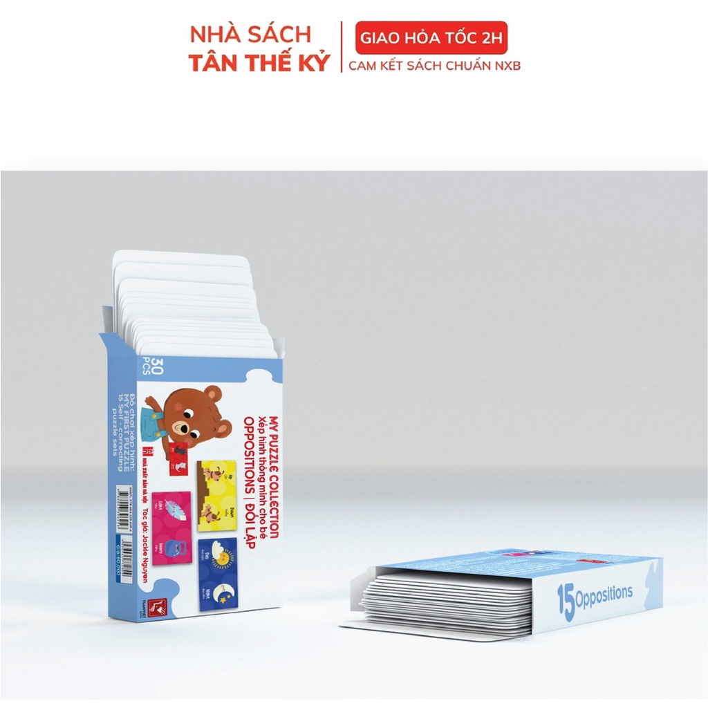 Sách - Xếp hình Ghép Nối Thông Minh Cho Bé Từ 2+ - My Puzzle Collection - Lẻ chủ đề