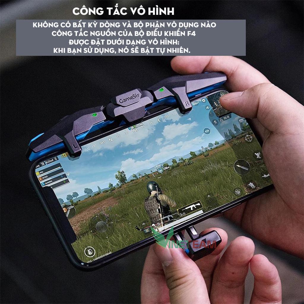 Nút bấm cơ GameSir F4 Falcon tự động autotap cực khủng, chơi game PUBG, Call of Duty, ROS, Free Fire -dc4015