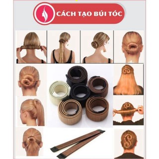 Thanh búi tóc cao cấp giúp tạo 16 kiểu búi tóc
