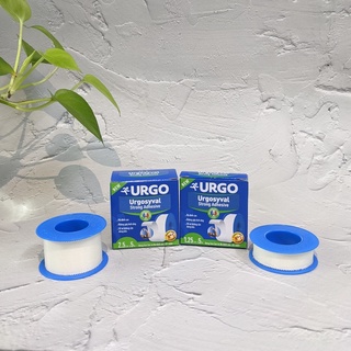 Băng Keo Lụa Urgo - Urgosyval Độ Dính Cao, Ít Dị Ứng (Hộp 1 cuộn)