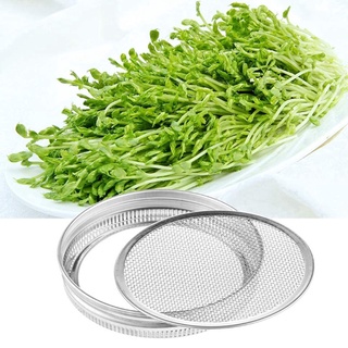 Mason nắp đậy hũ đựng giá đỡ bằng thép không gỉ 86 cho trồng giá đỡ