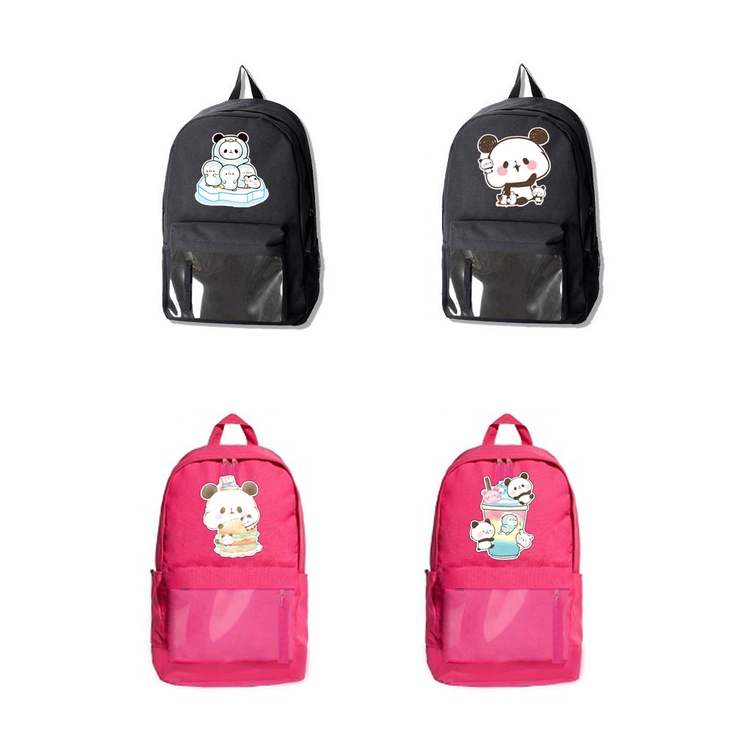 balo trong suốt gấu trúc mochi panda túi đeo vai BLTS6a dễ thương hoạt hình