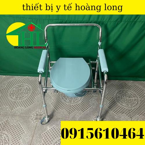 Ghế Bô Vệ Sinh Cho Người Già Có Bánh Xe,Gấp gọn Lucass G-96