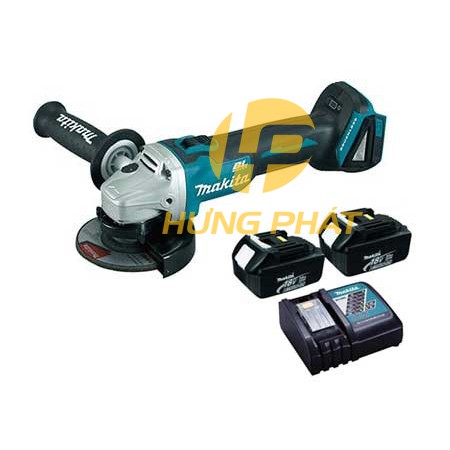 [Hàng chính hãng] Máy mài góc dùng pin Makita DGA404RME 18V. Tặng kèm sạc nhanh + 2pin 4.0Ah